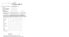Desktop Screenshot of presentkort.gruppf12.com